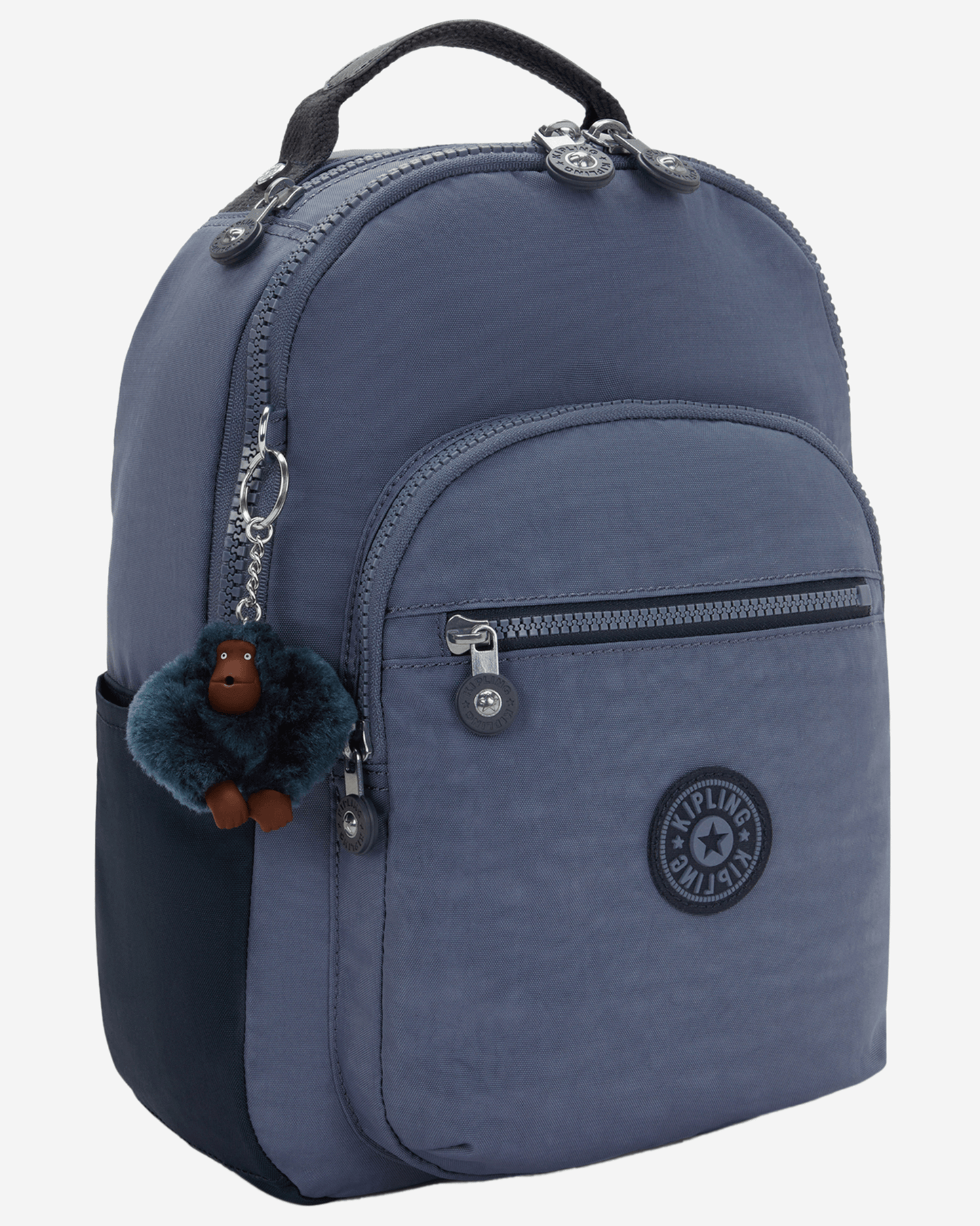 Kipling Seoul S Game Grey Small Backpack (with Tablet Compartment) I4345-7FK