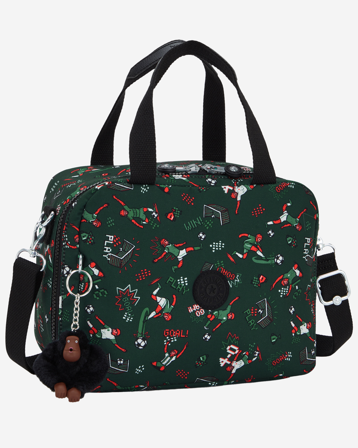 Kipling Miyo Soccer Prt Large LunchBag with Trolley Sleeve I2989-2KT