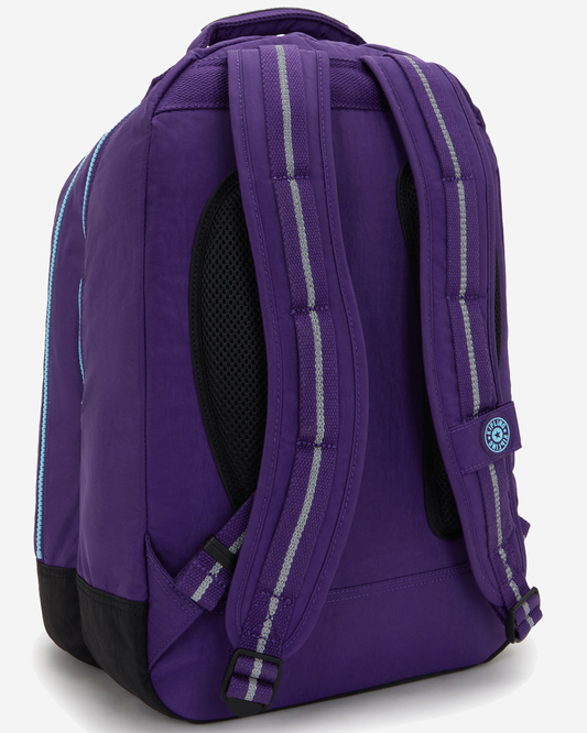 Kipling Class Room Vip Purple Large Backpack with Laptop Compartment I4053-4PI
