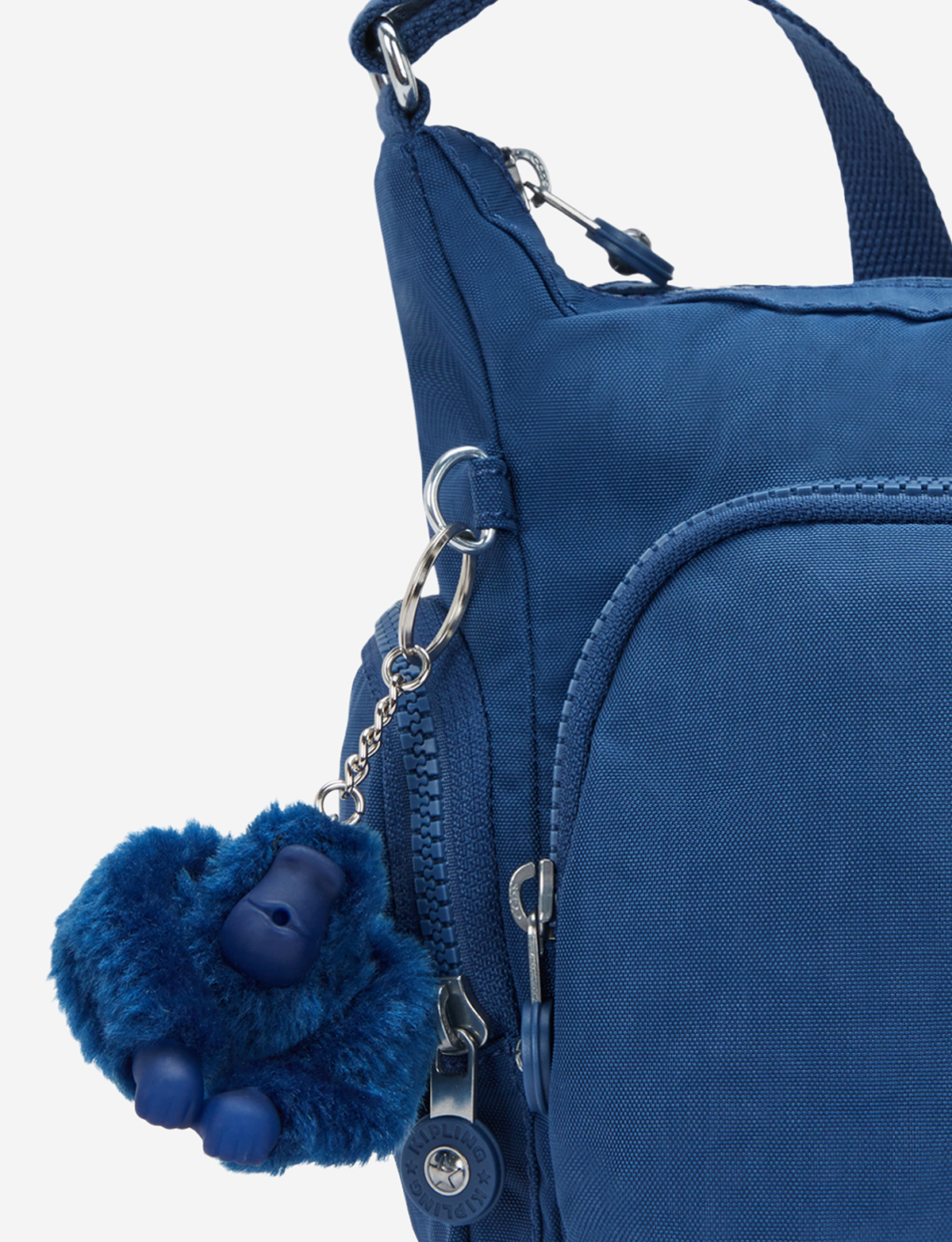 KIPLING حقيبة كروسبودي متوسطة كاجوال باللون الأزرق طراز Gabb S I4493-5PZ