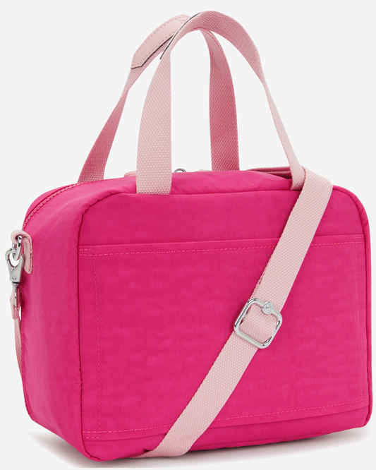 Kipling Miyo Intense Rose Large LunchBag with Trolley Sleeve 15381-2GU