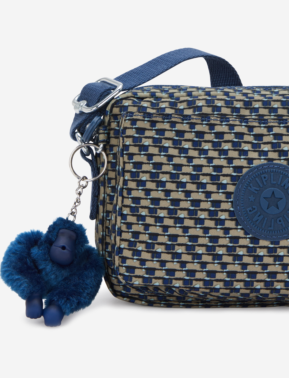 KIPLING حقيبة أبانو كروس بودي صغيرة باللون الأزرق من واير I3942-9PC