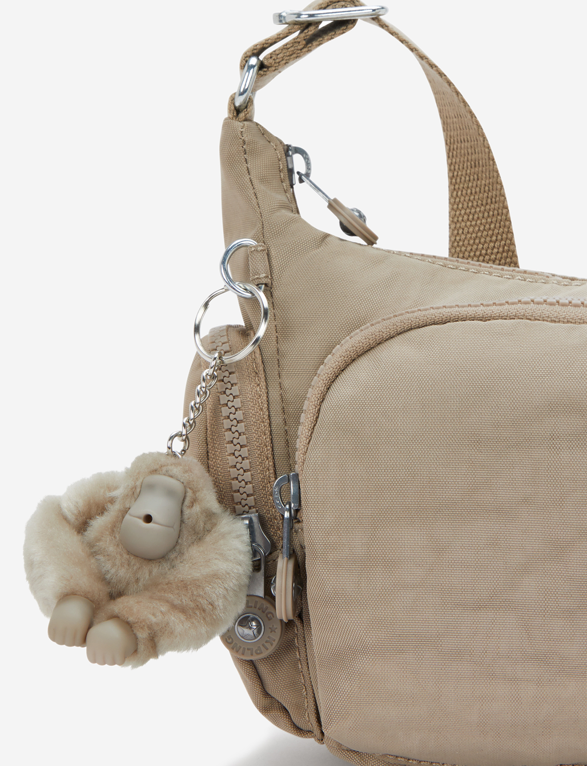 KIPLING Gabbette S Soft Taupe حقيبة كروس صغيرة I8115-4PW