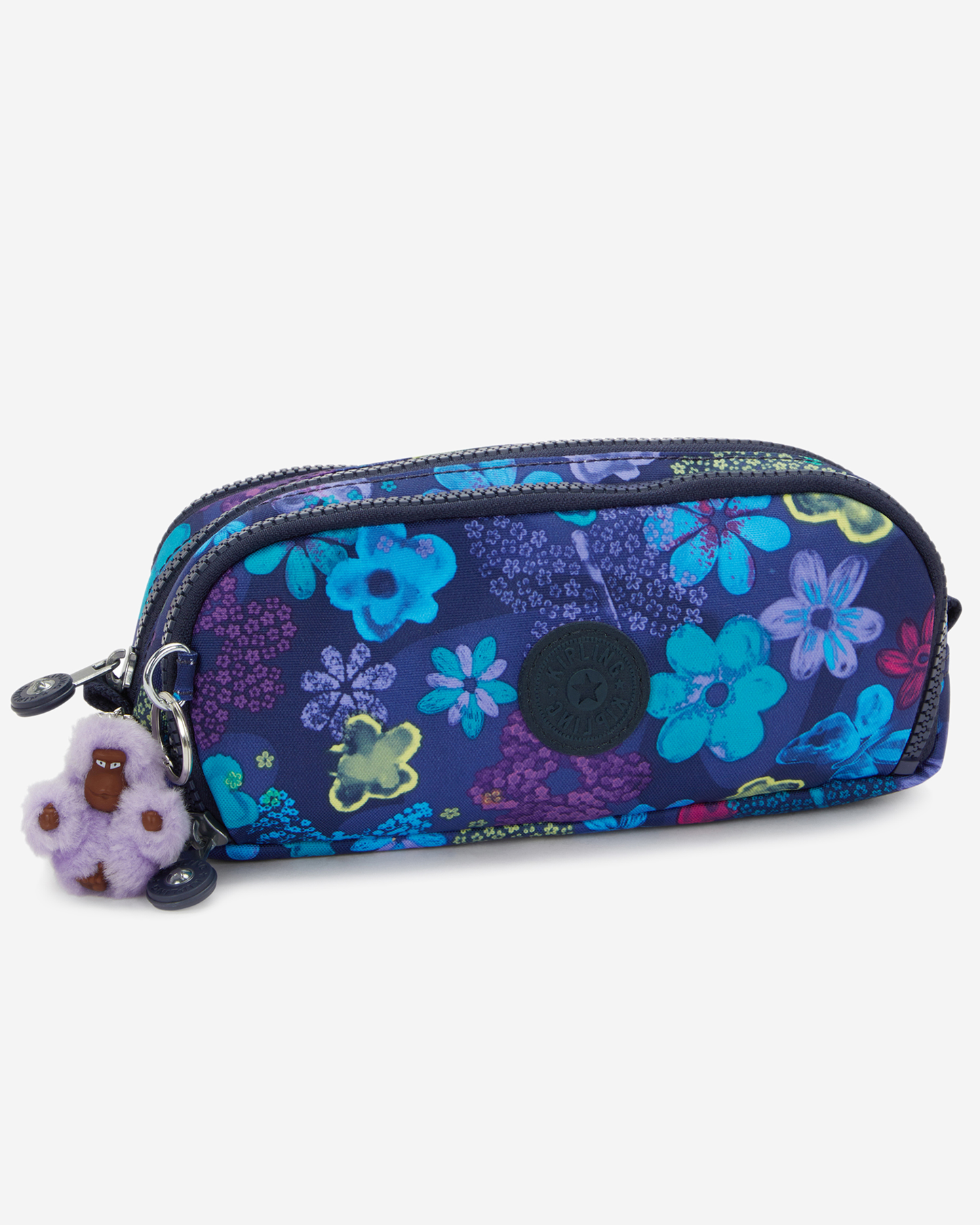 Kipling Gitroy Dark Flwr Stamp Large Pencase I3560-4FM