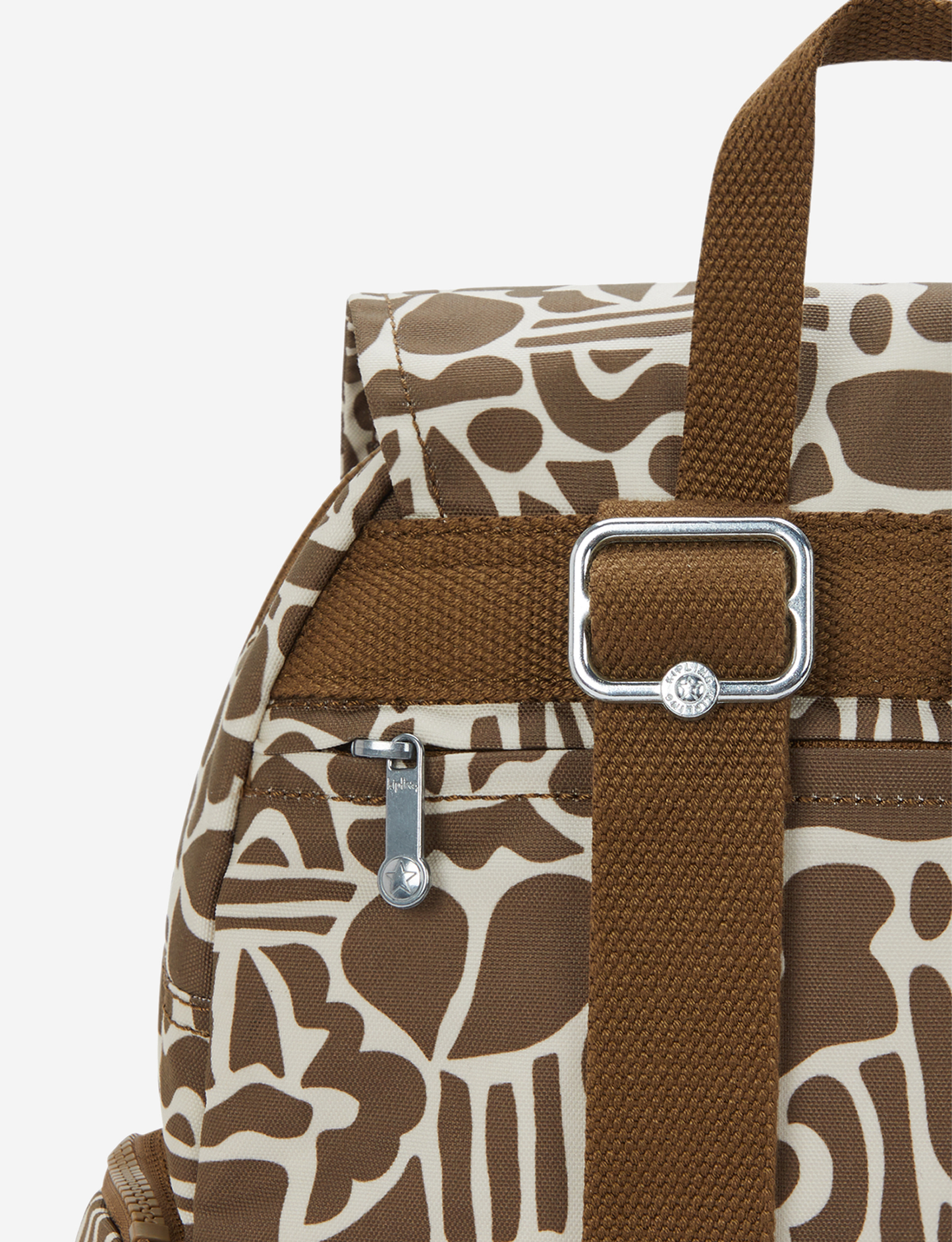 حقيبة ظهر صغيرة KIPLING City Zip S Cocktail Khaki I6345-9GD