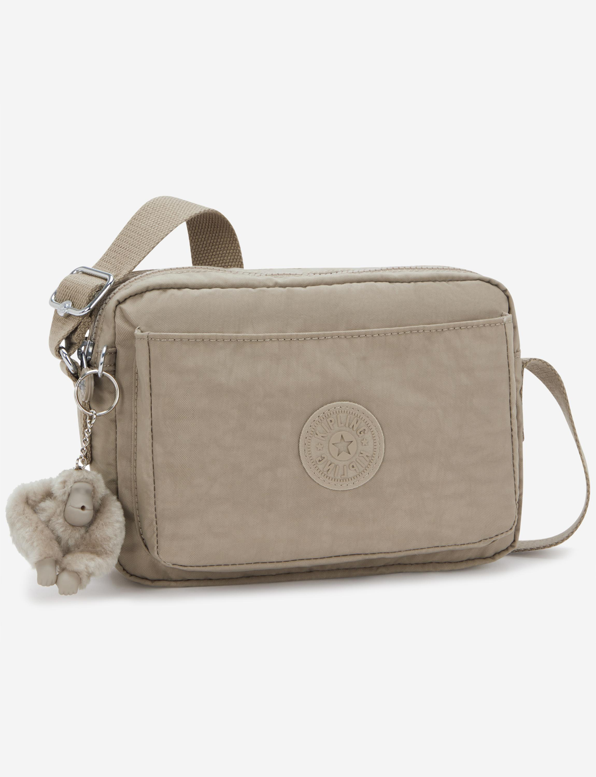 حقيبة كتف KIPLING Abanu M Soft Taupe متوسطة الحجم I7076-4PW