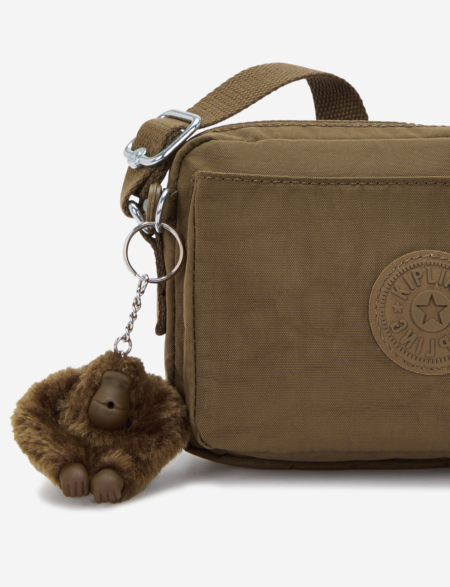 KIPLING أبانو سموث كاكي حقيبة كروسبودي صغيرة I4208-1NA