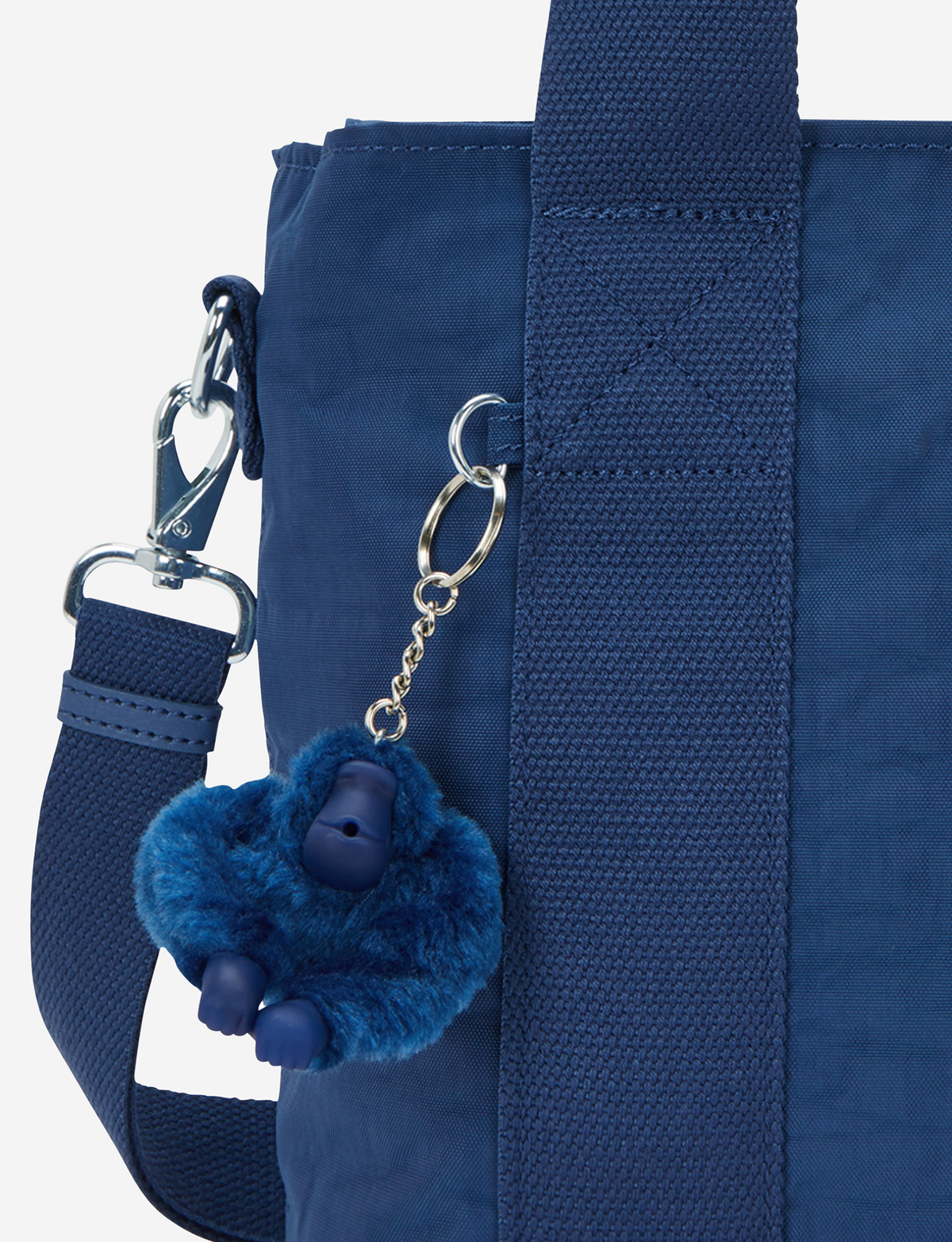 KIPLING Minta M Up حقيبة توت زرقاء كاجوال متوسطة (مع حزام كتف قابل للإزالة) I8642-5PZ
