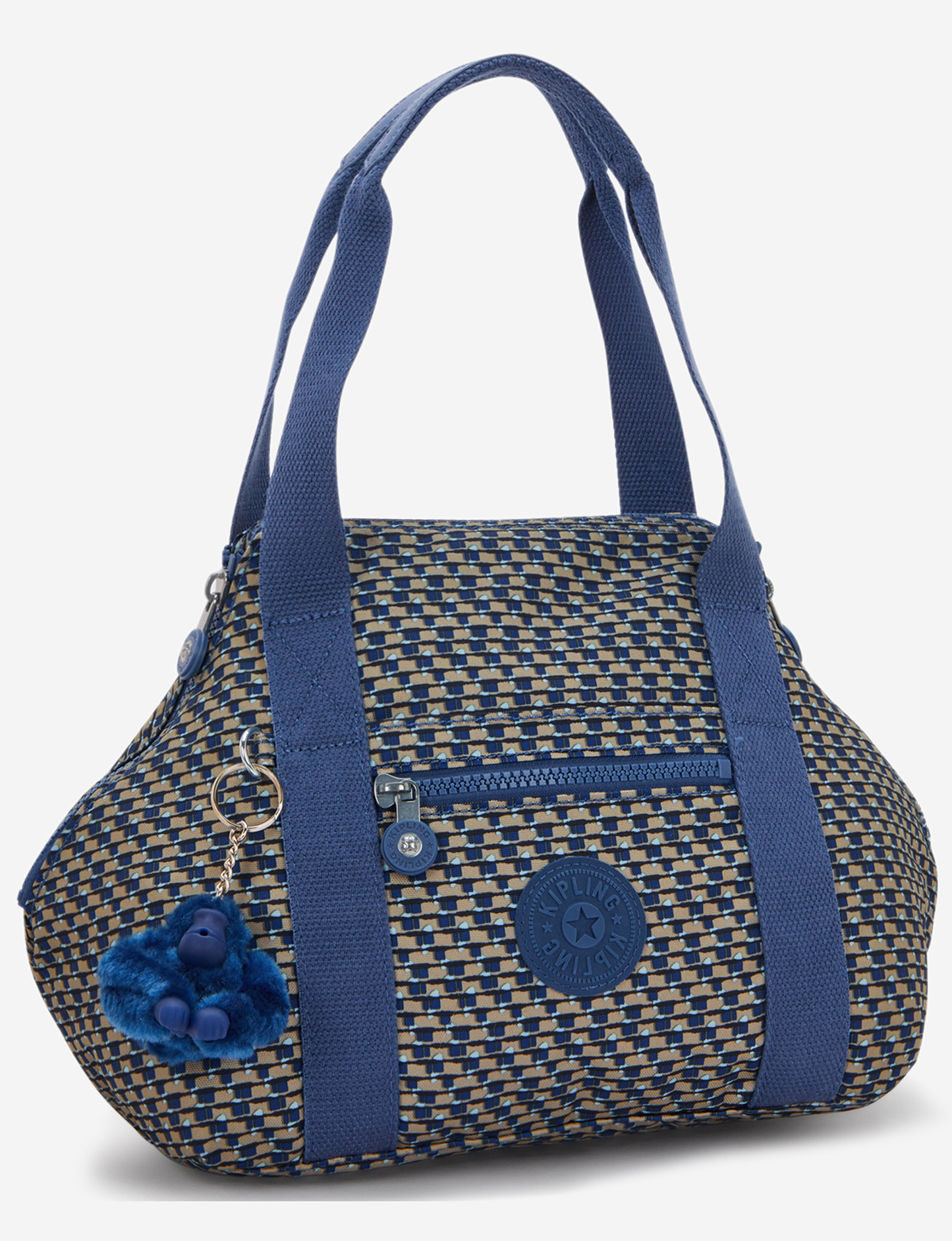 حقيبة يد صغيرة KIPLING Art Mini Blue on Wire (مع حزام كتف قابل للإزالة) I5656-9PC