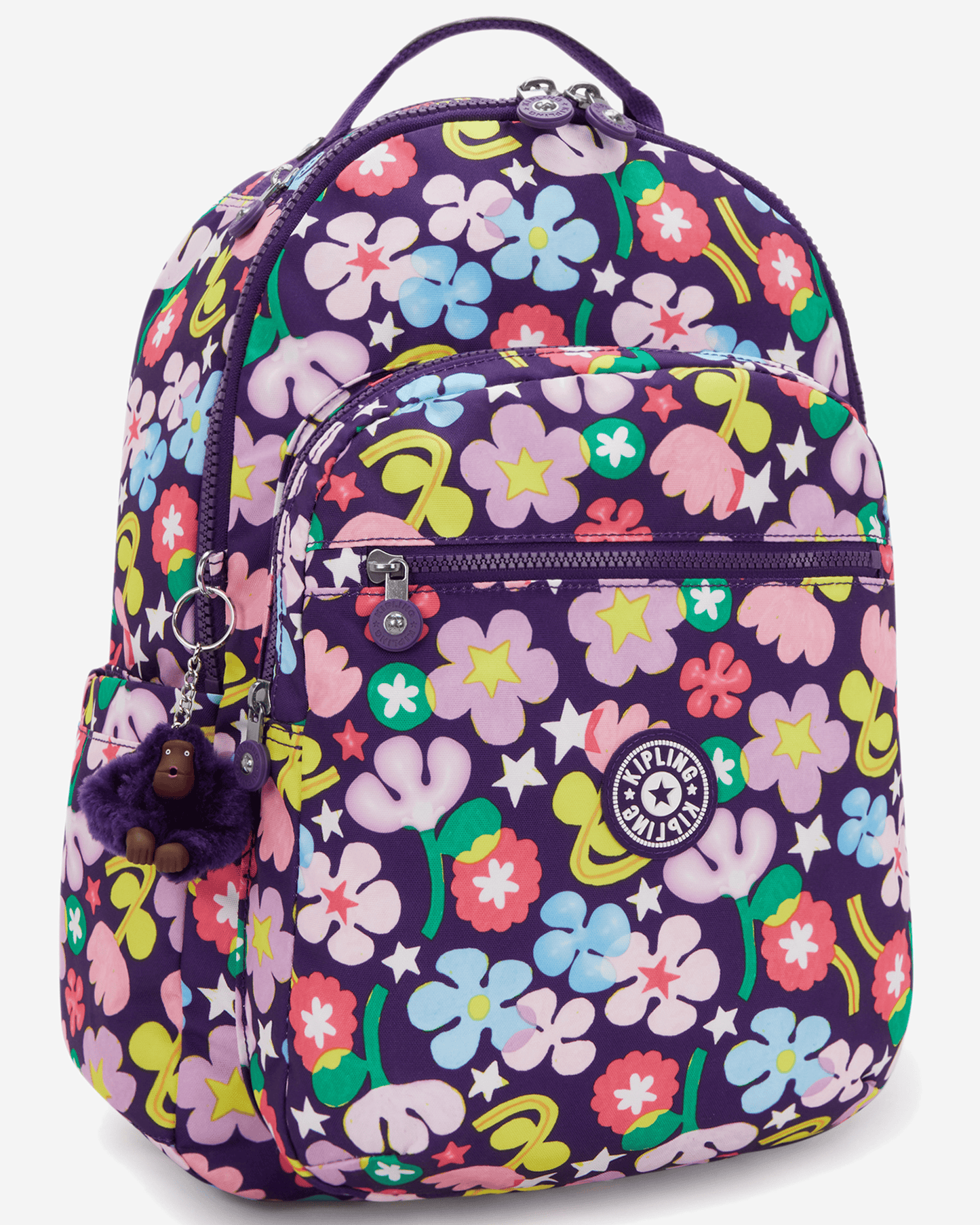 Kipling Seoul Fairy Flower Large Backpack I4851-9MO
