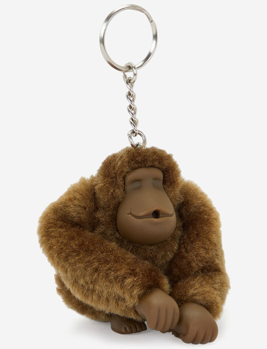 KIPLING Monkeyclip M Smooth Khaki عبوة من 10 سلاسل مفاتيح قرود متوسطة 16479-1NA
