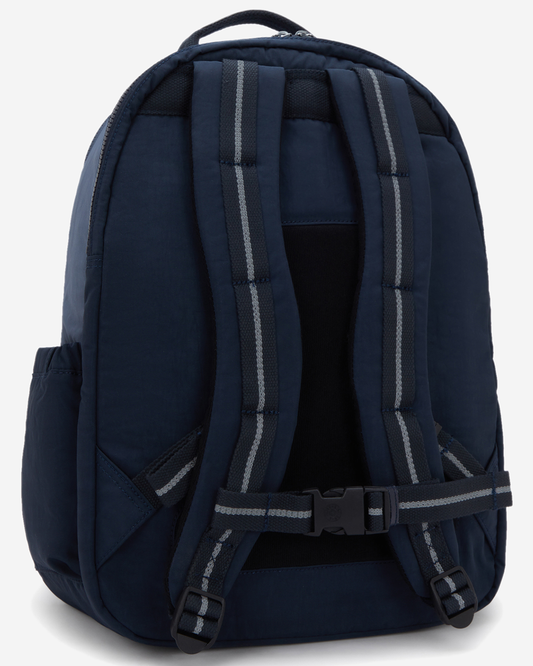 Kipling Seoul College Extra Game Grey Large Backpack with Laptop Compartment I6350-7FK