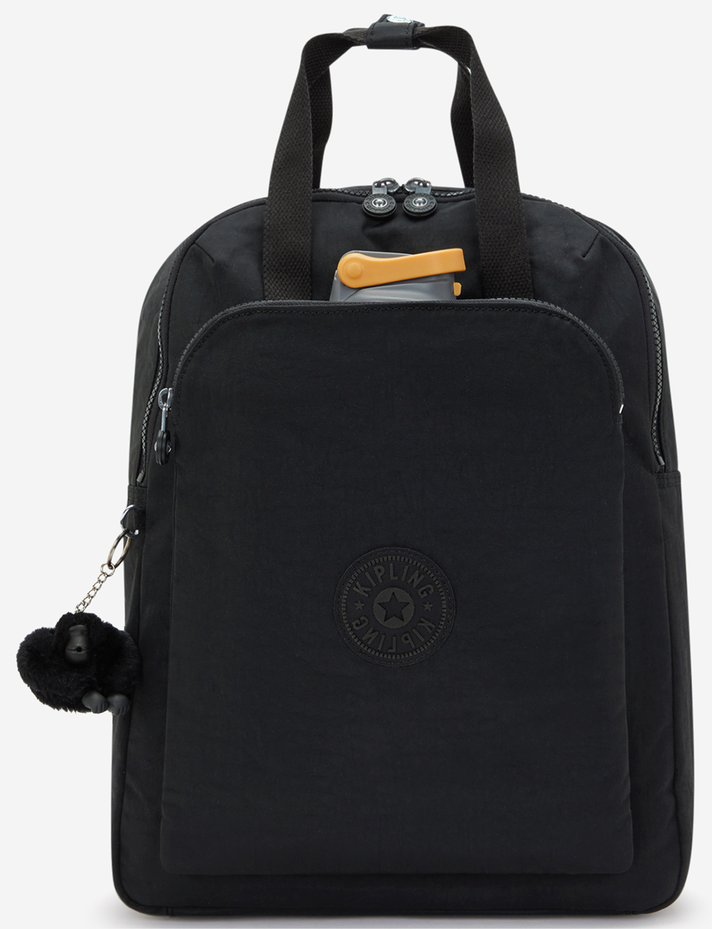 KIPLING كازوكي L حقيبة ظهر كبيرة سوداء (مع جيب للكمبيوتر المحمول) I9642-P39