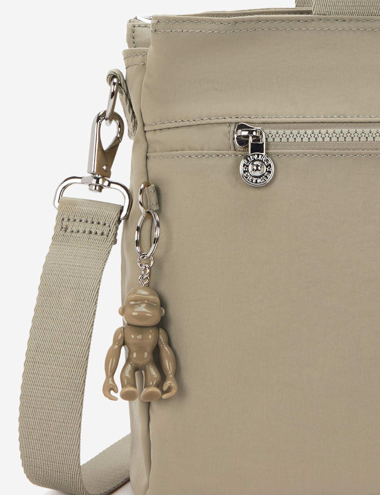 KIPLING Elysia Work S حقيبة عمل صغيرة بلون تان بوهو (مع حزام كتف قابل للإزالة) I8068-1HX