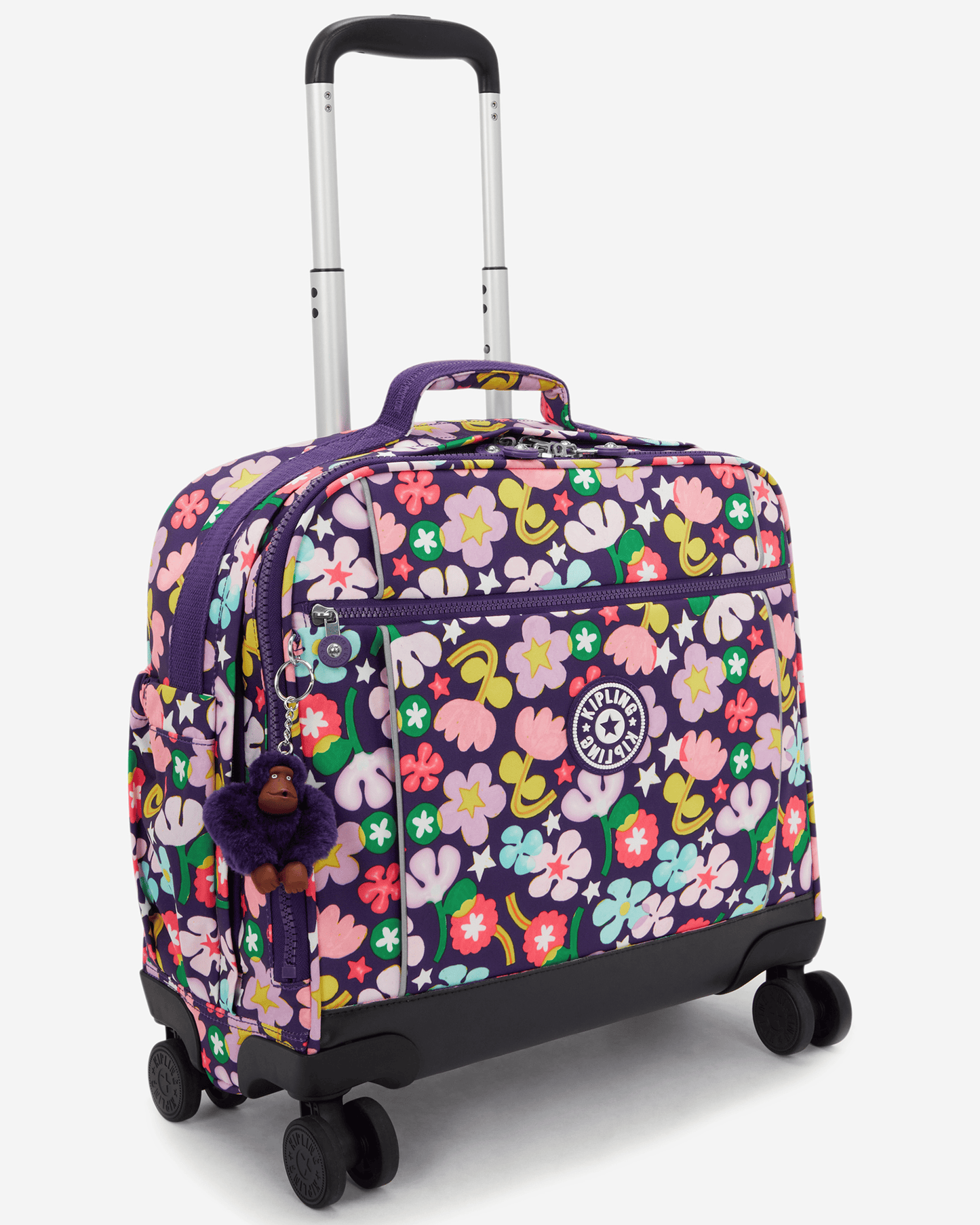 Kipling New Storia Fairy Flower Large Wheeled Bag I4847-9MO