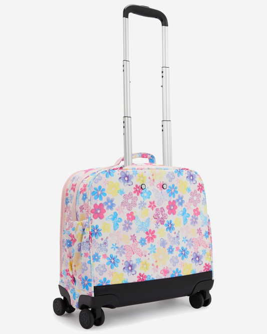 Kipling New Storia Flower Stamp Large Wheeled Bag I4847-8EM