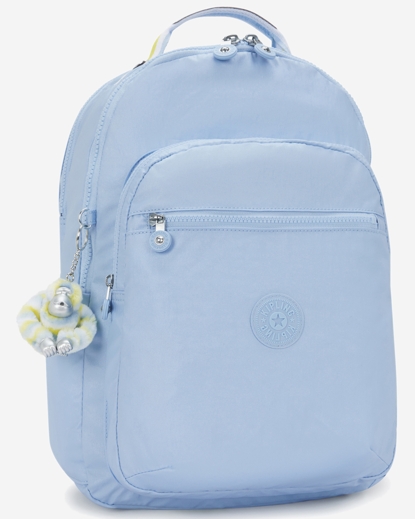 Kipling Seoul Lap Clear Sky Met Large Backpack with Laptop Compartment I7135-4PA