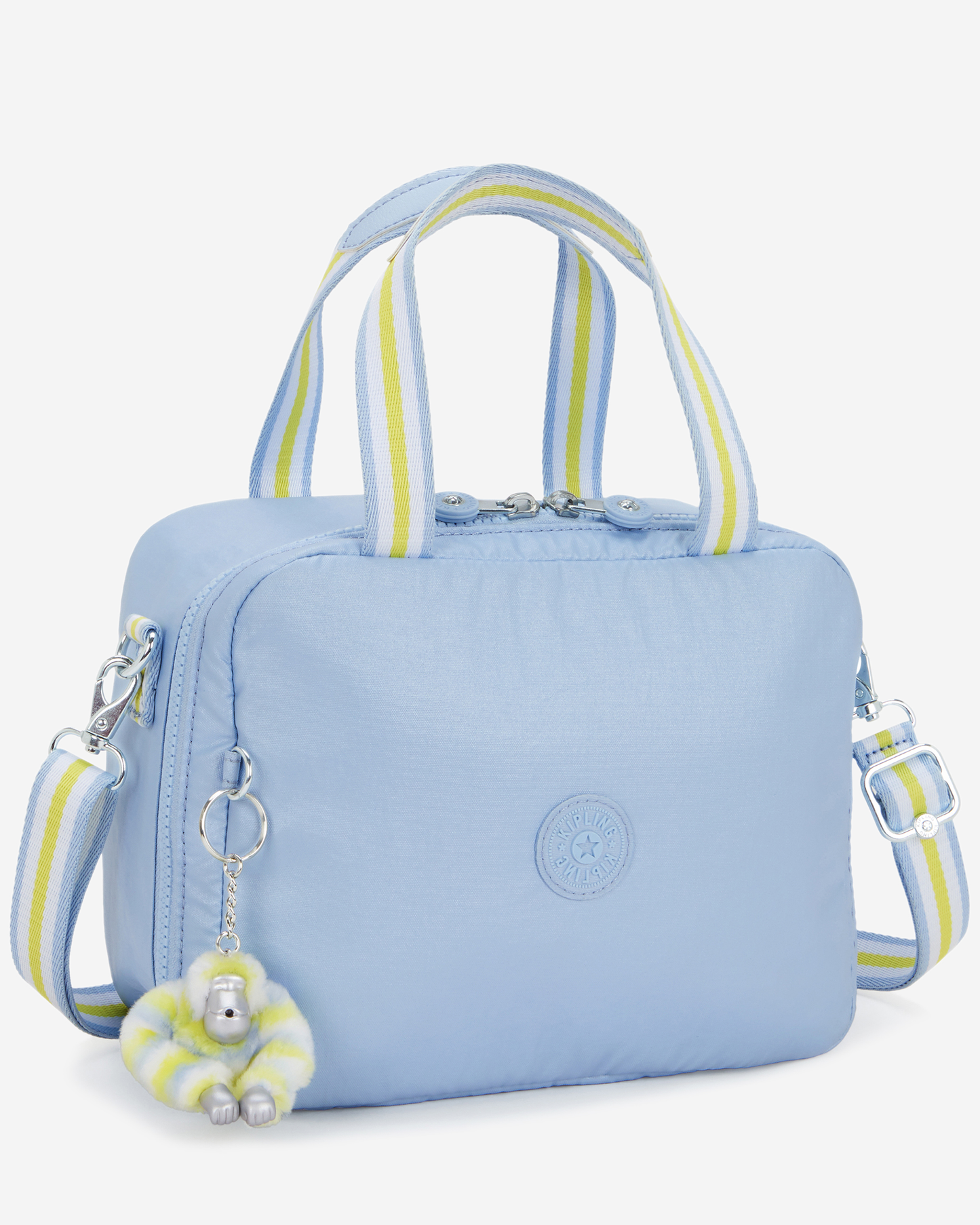 Kipling Miyo Clear Sky Met Large LunchBag with Trolley Sleeve I7363-4PA