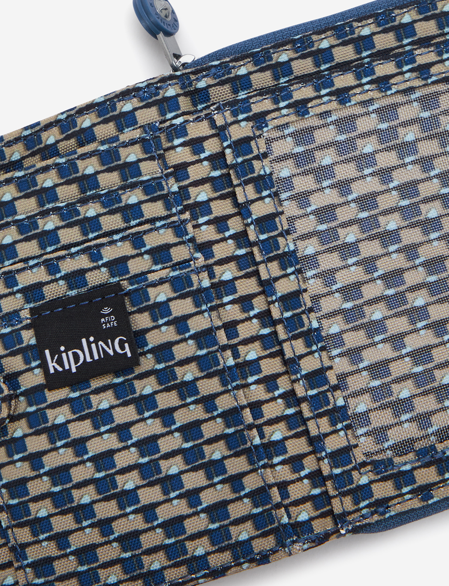 KIPLING Money Love Blue on Wire محفظة متوسطة I6791-9PC