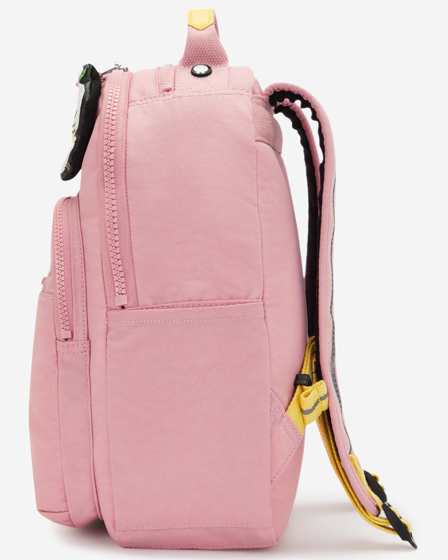 Kipling Seoul S Pink Daisy Small Backpack (with Laptop Compartment) I5853-1MI