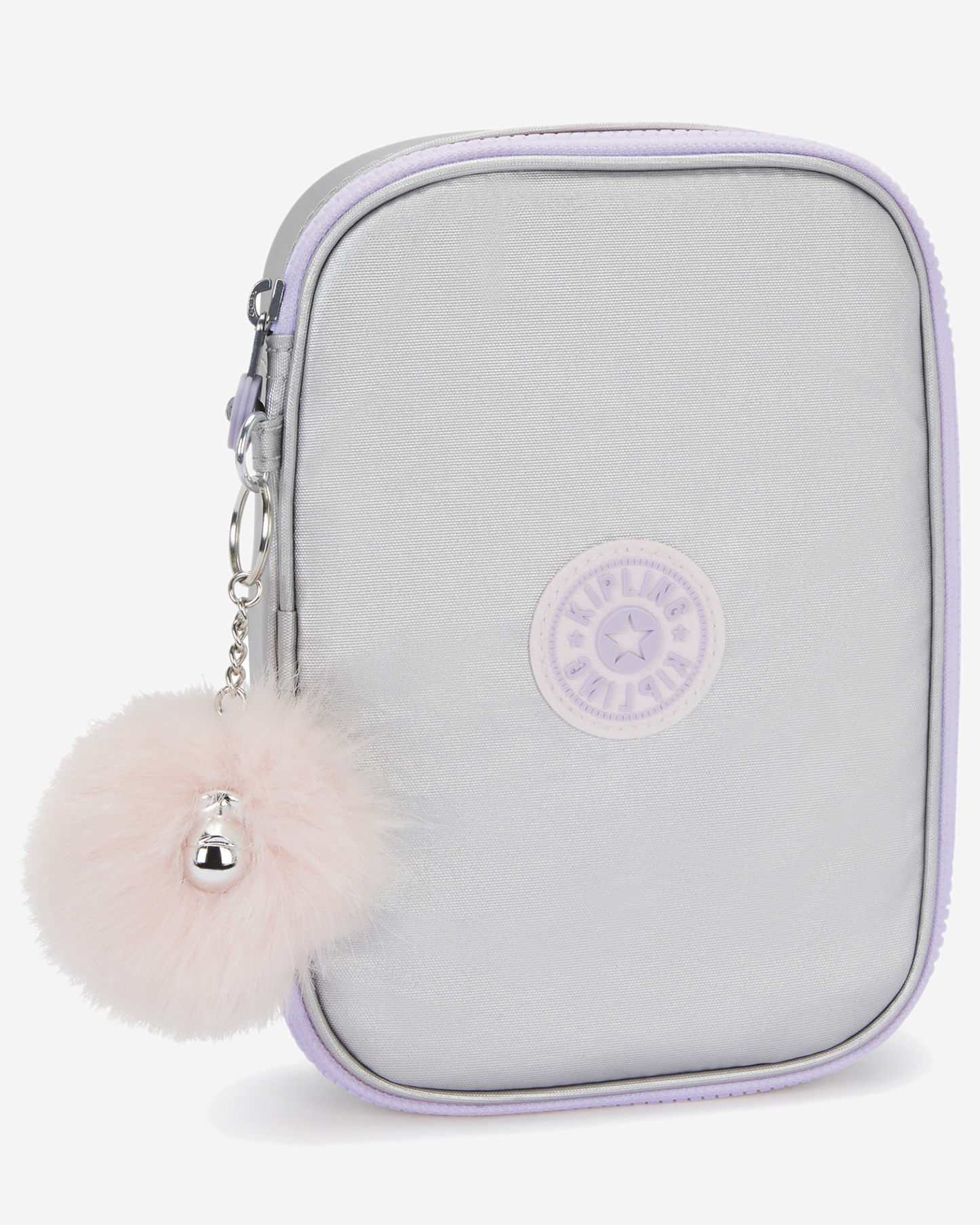 Kipling 100 Pens Silver Glow Met Large Pencase I3624-54M