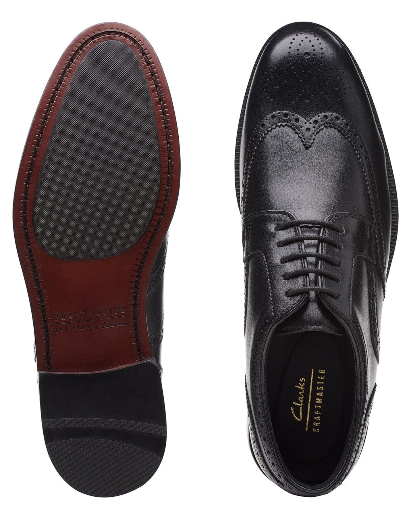 حذاء Clarks Craftdean Wing (مقاس قياسي)