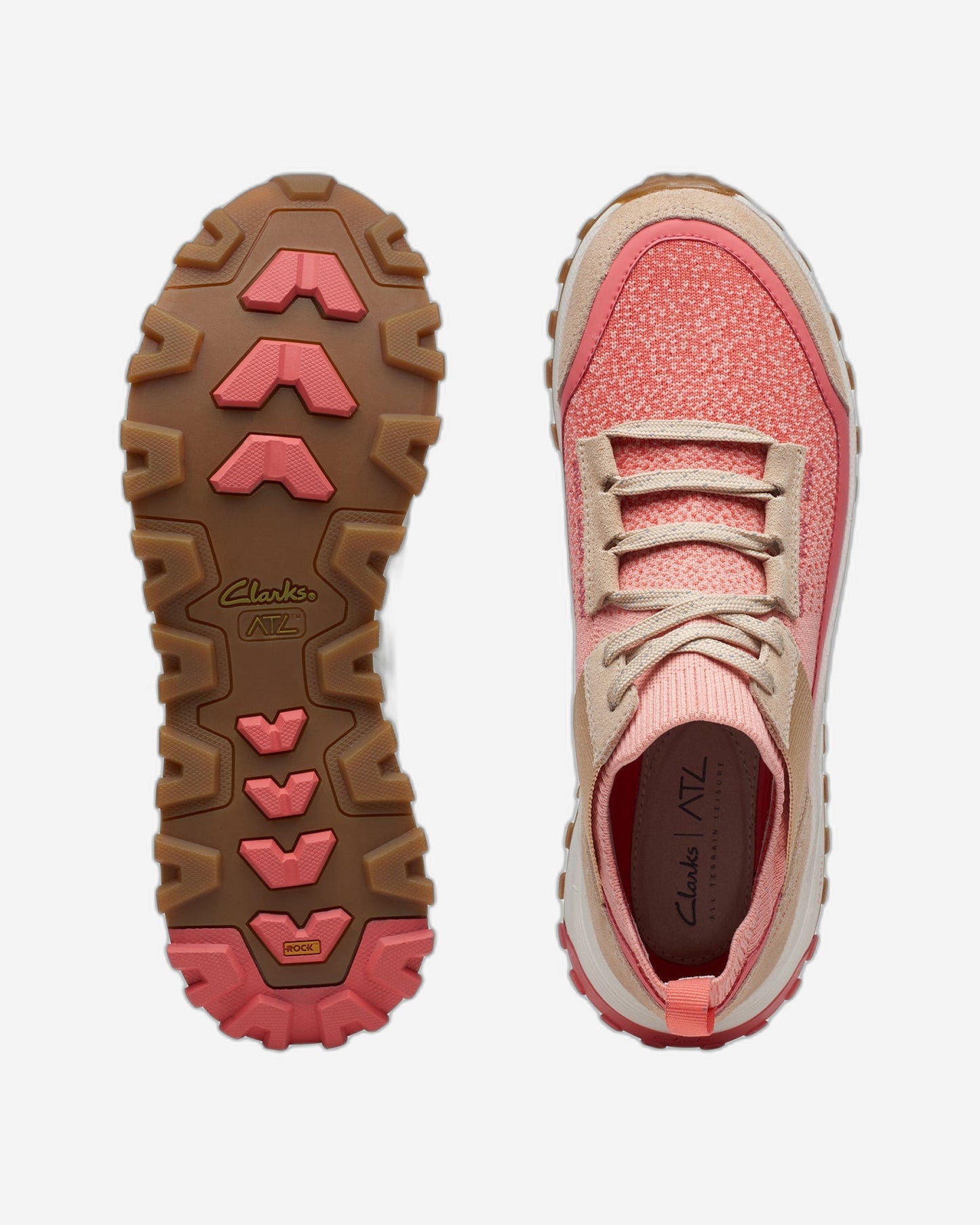 Clarks Atl Trek Knit مقاوم للماء (مقاس عادي)