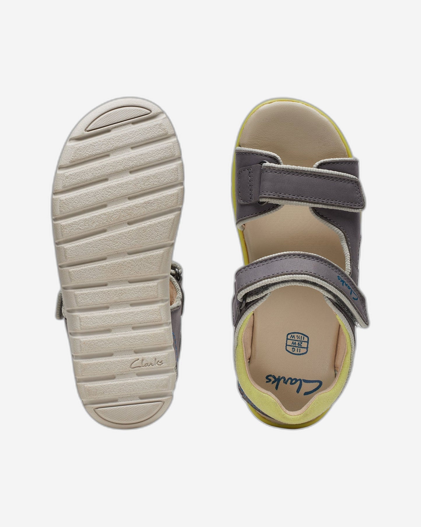 Clarks Boys Roam Plane Kid (مقاس واسع)