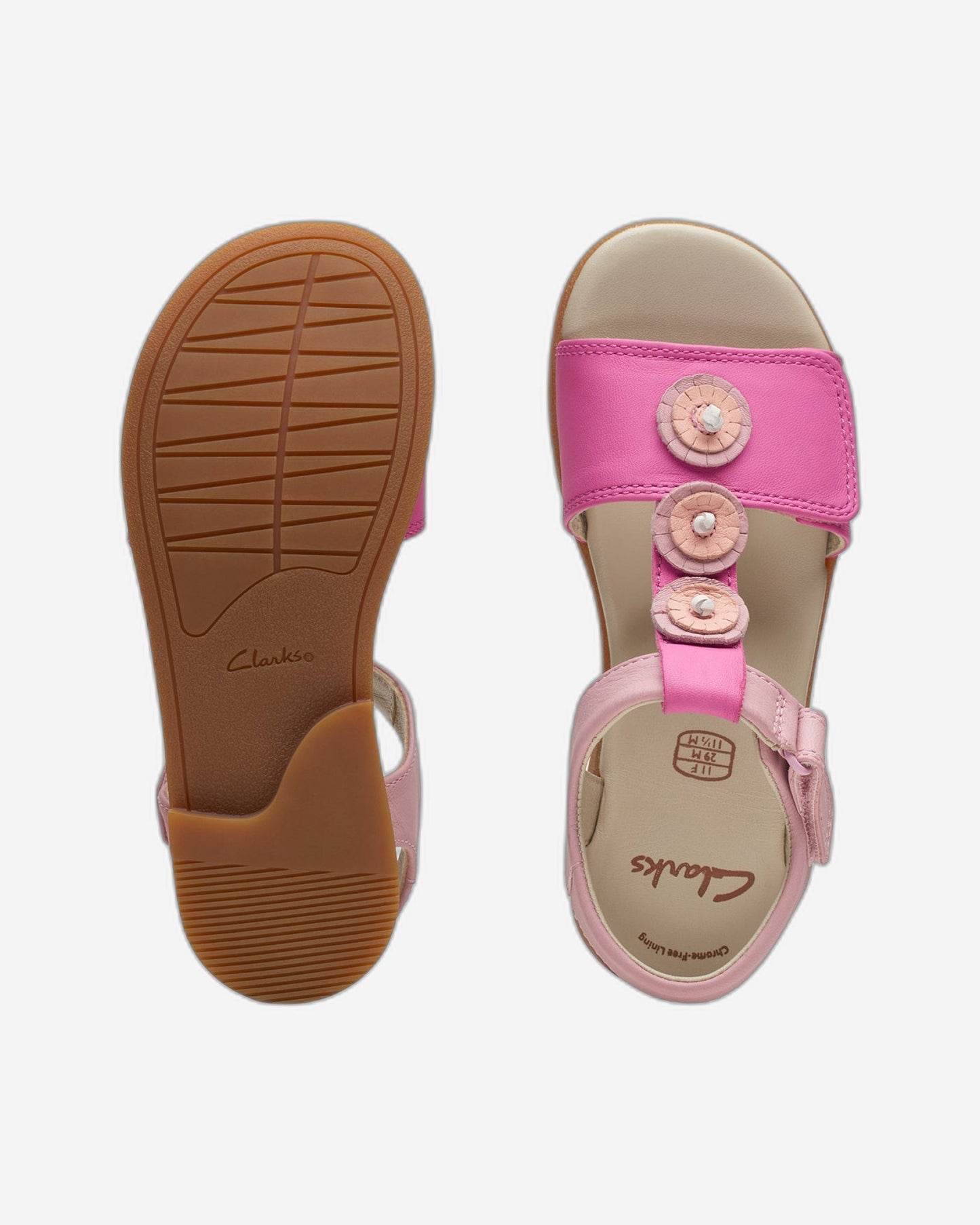 Clarks Girls Ivy Tide Kid. (مقاس عادي)