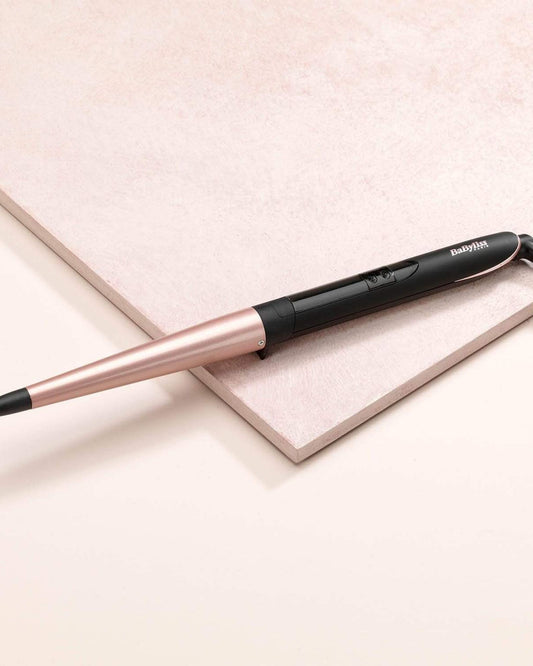 مكواة تجعيد الشعر المخروطية BaByliss Rose Quartz C454SDE