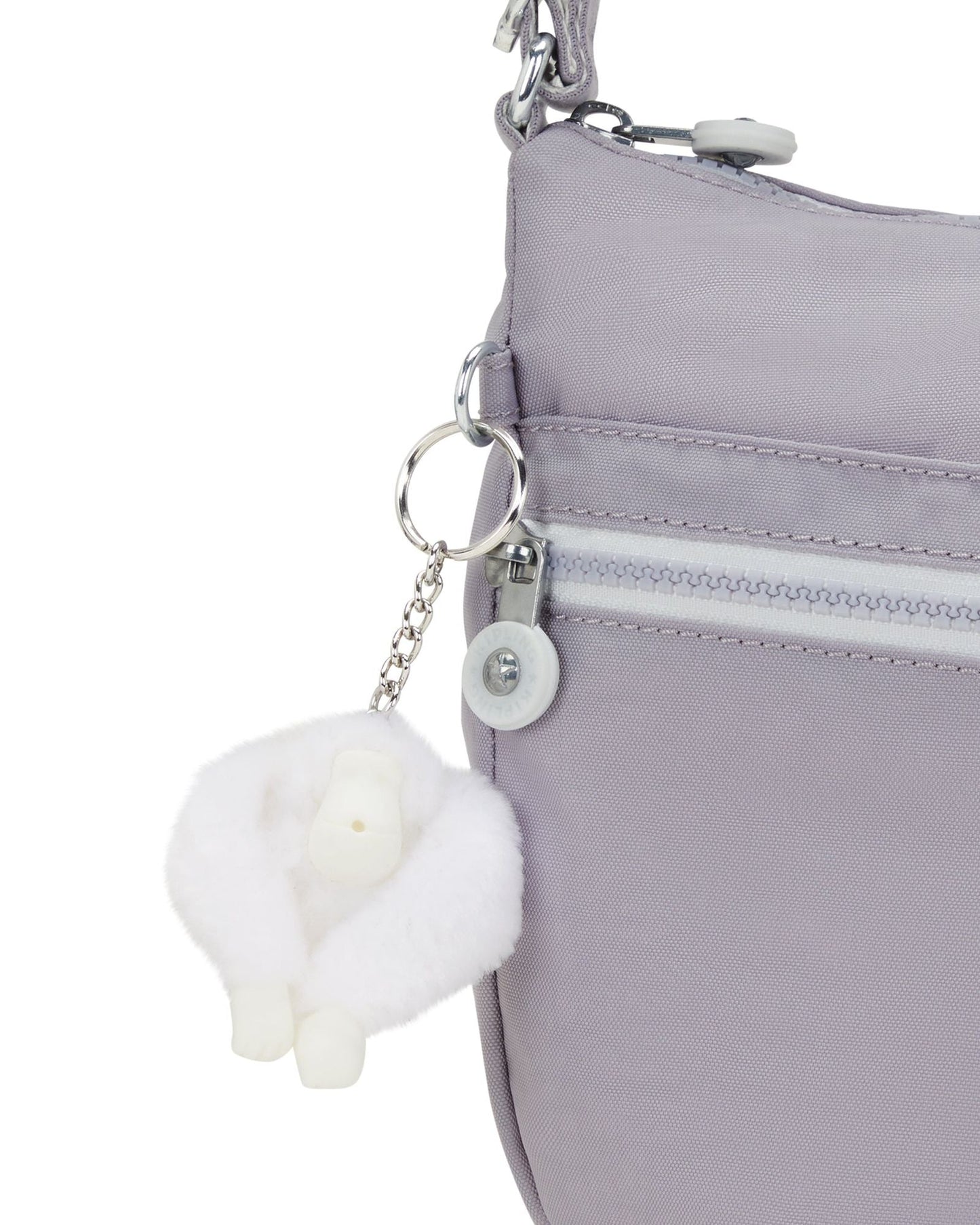 حقيبة كروسبودي متوسطة Kipling Izellah Tender Grey C202144-1FB