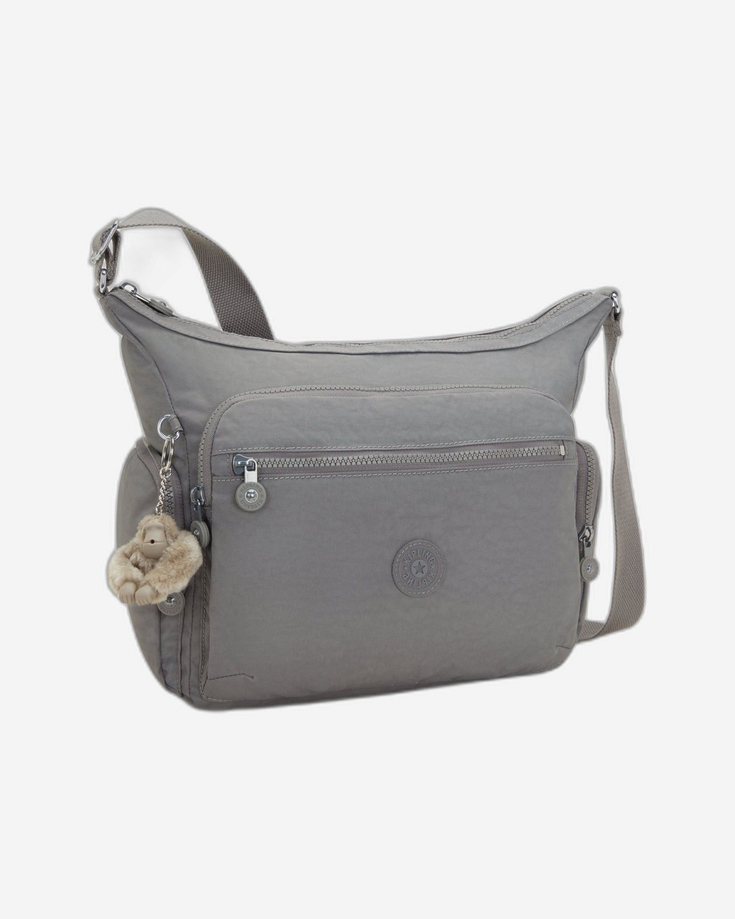 Kipling Gabbie Inviting Grey Large حقيبة كروس بودي 15255-8DH