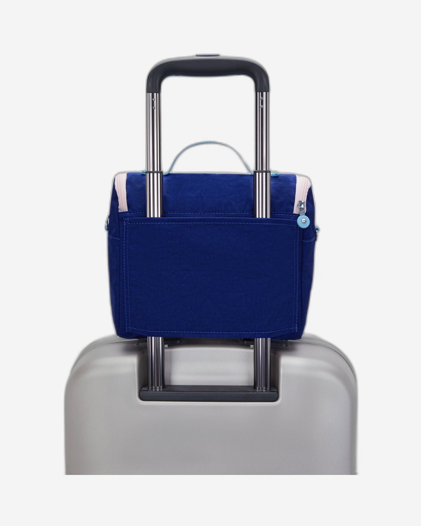 حقيبة غداء كبيرة Kipling New Kichirou Solar Navy C مع جراب عربة C215289-AF9