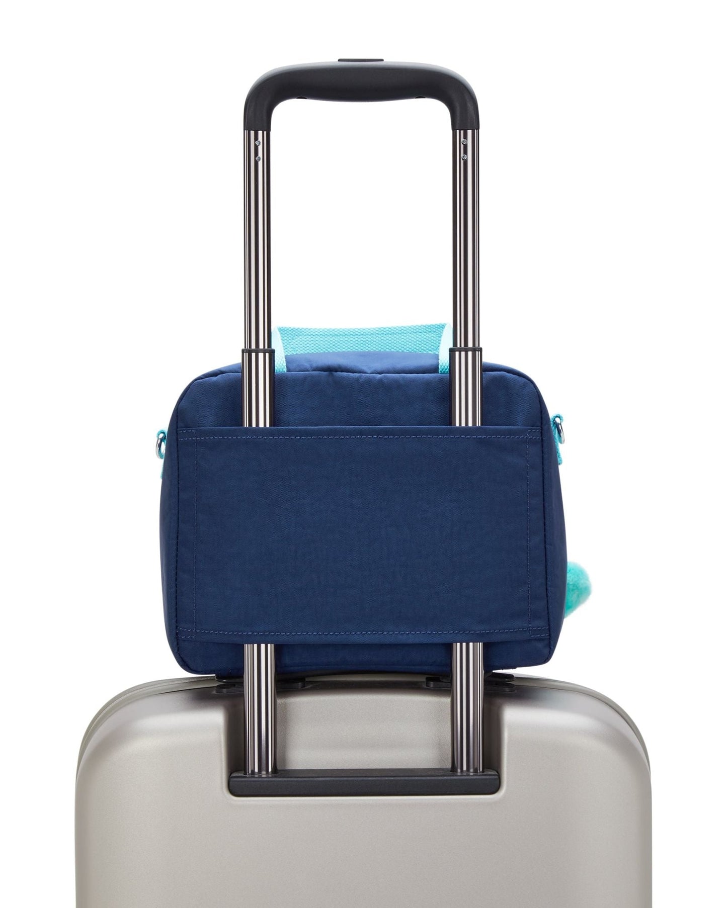 حقيبة غداء كبيرة Kipling Miyo Resort Navy مع جراب عربة 15381-2DG