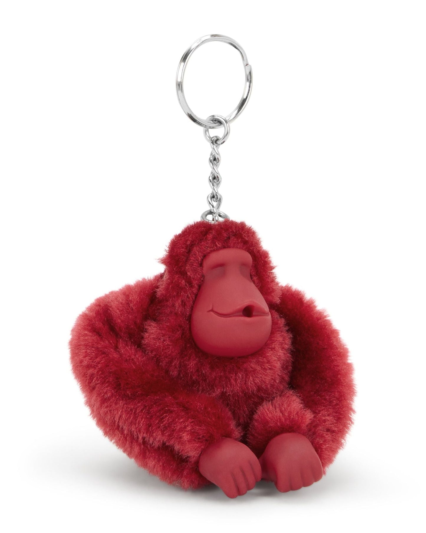 Kipling Monkeyclip M علاقة مفاتيح على شكل قرد أحمر فانكي متوسط K1647-94S