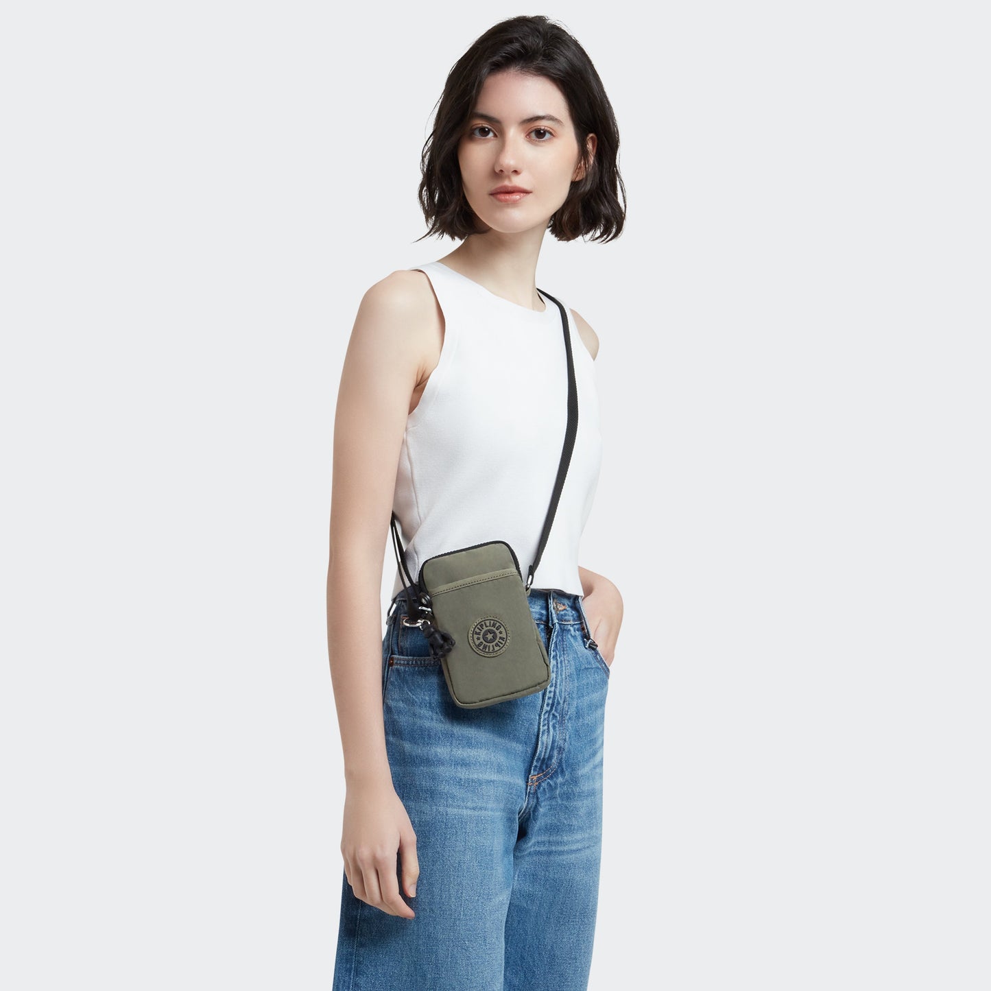 حقيبة هاتف KIPLING-Tally-Green Moss-I0271-88D