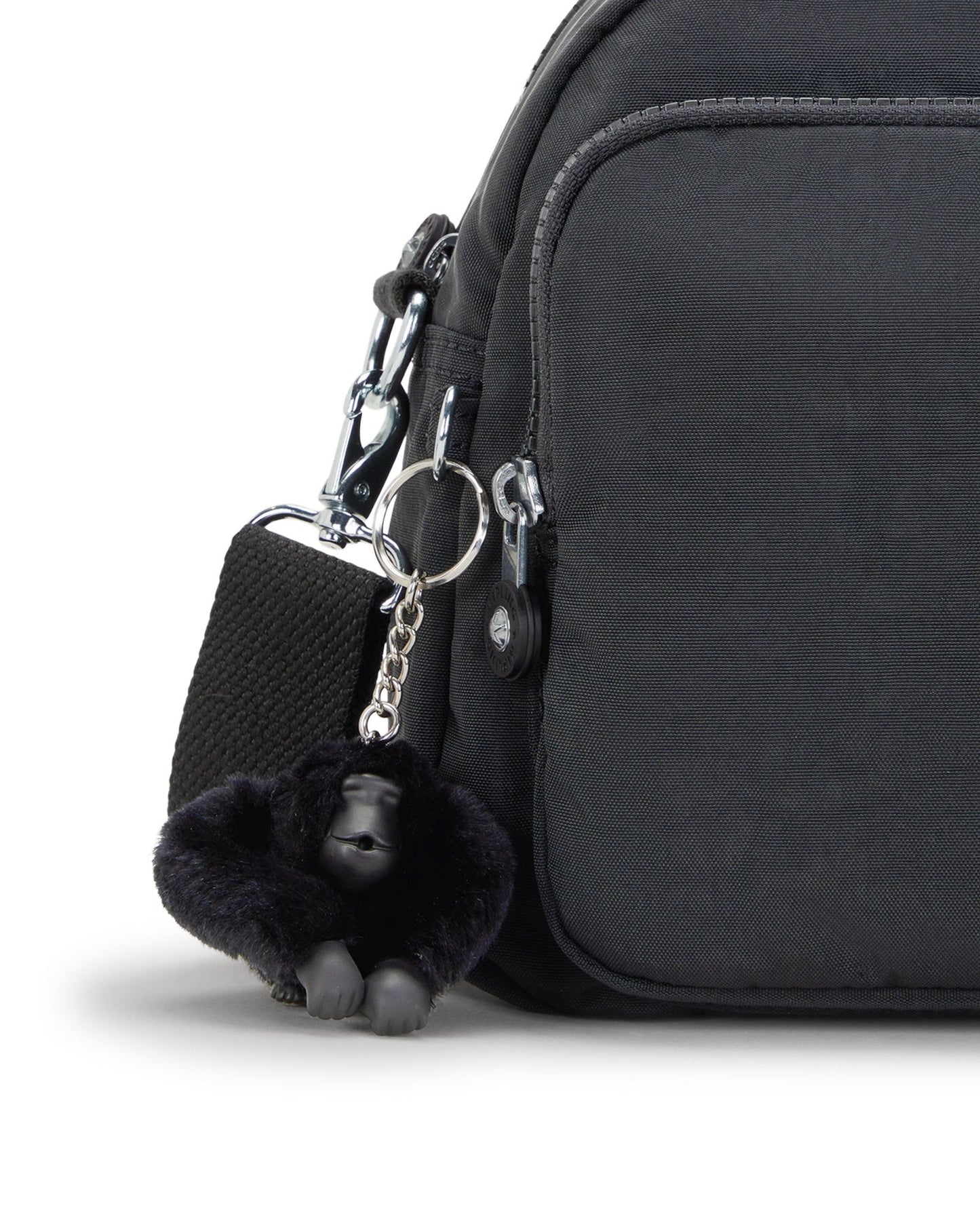 حقيبة كتف متوسطة Kipling Cool Defea Black Noir (مع حزام كتف قابل للإزالة) I2849-P39