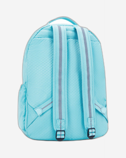 حقيبة ظهر Kipling Seoul Lap Mermaid Emboss كبيرة مع حجرة للكمبيوتر المحمول I2932-62H