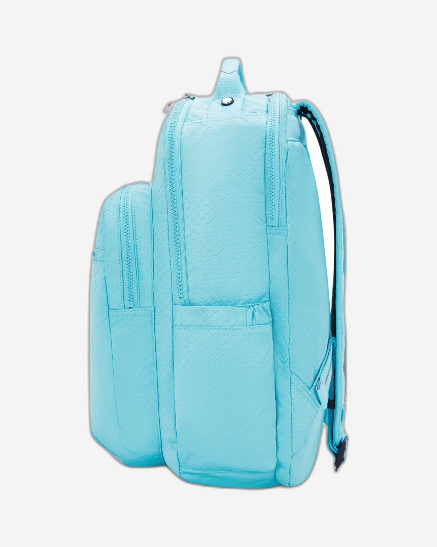 حقيبة ظهر Kipling Seoul Lap Mermaid Emboss كبيرة مع حجرة للكمبيوتر المحمول I2932-62H