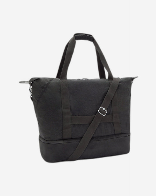 Kipling Art M حقيبة عطلة نهاية الأسبوع السوداء الكبيرة I3869-P39