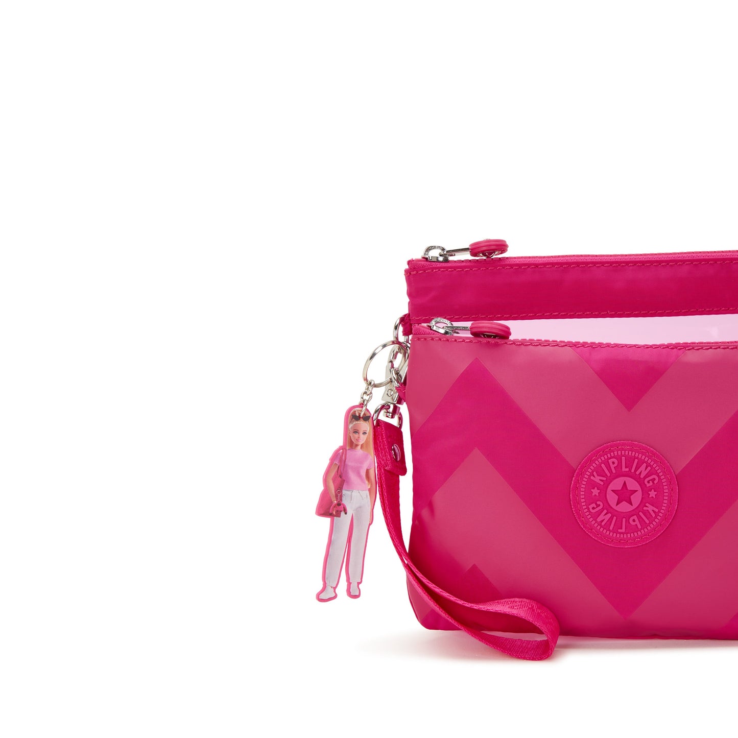 حقيبة KIPLING-Duo Pouch L-Barbie™ Duo Pouch-Power P Transpa-I3926-BA9