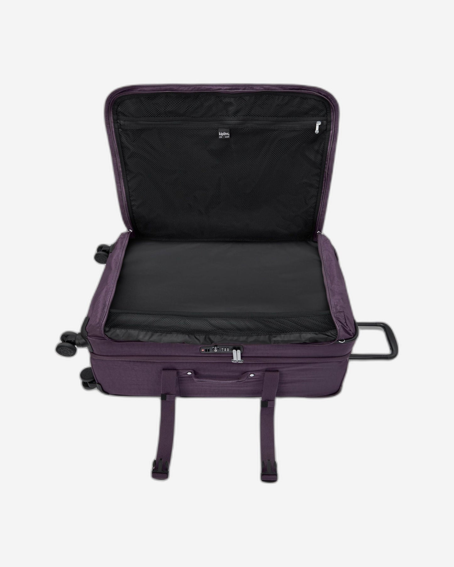 حقيبة سفر Kipling Spontaneous L Ultimate Plum ذات العجلات الكبيرة I4193-67U