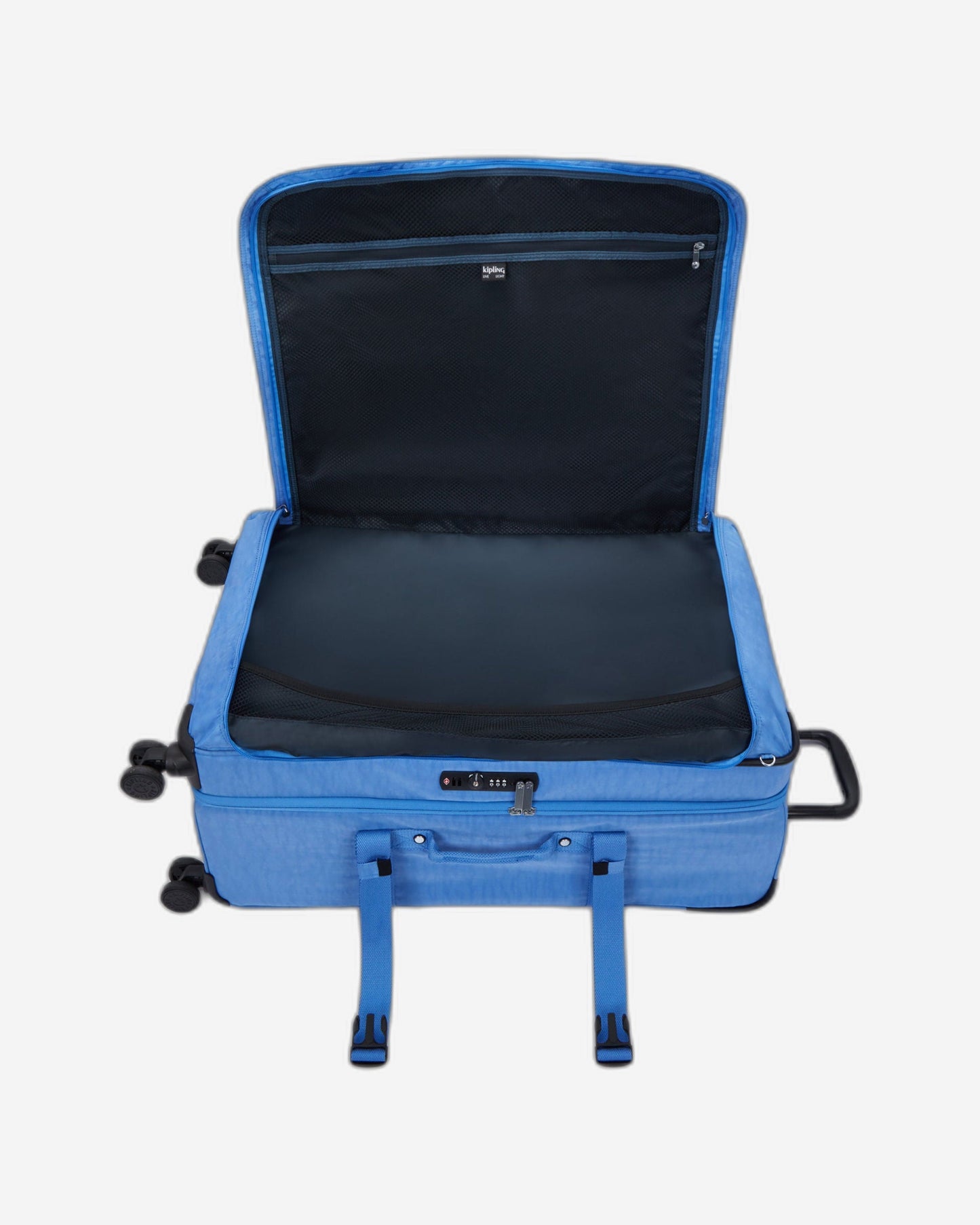 حقيبة سفر Kipling Spontaneous L Cocktail Blue كبيرة بعجلات I4193-87S