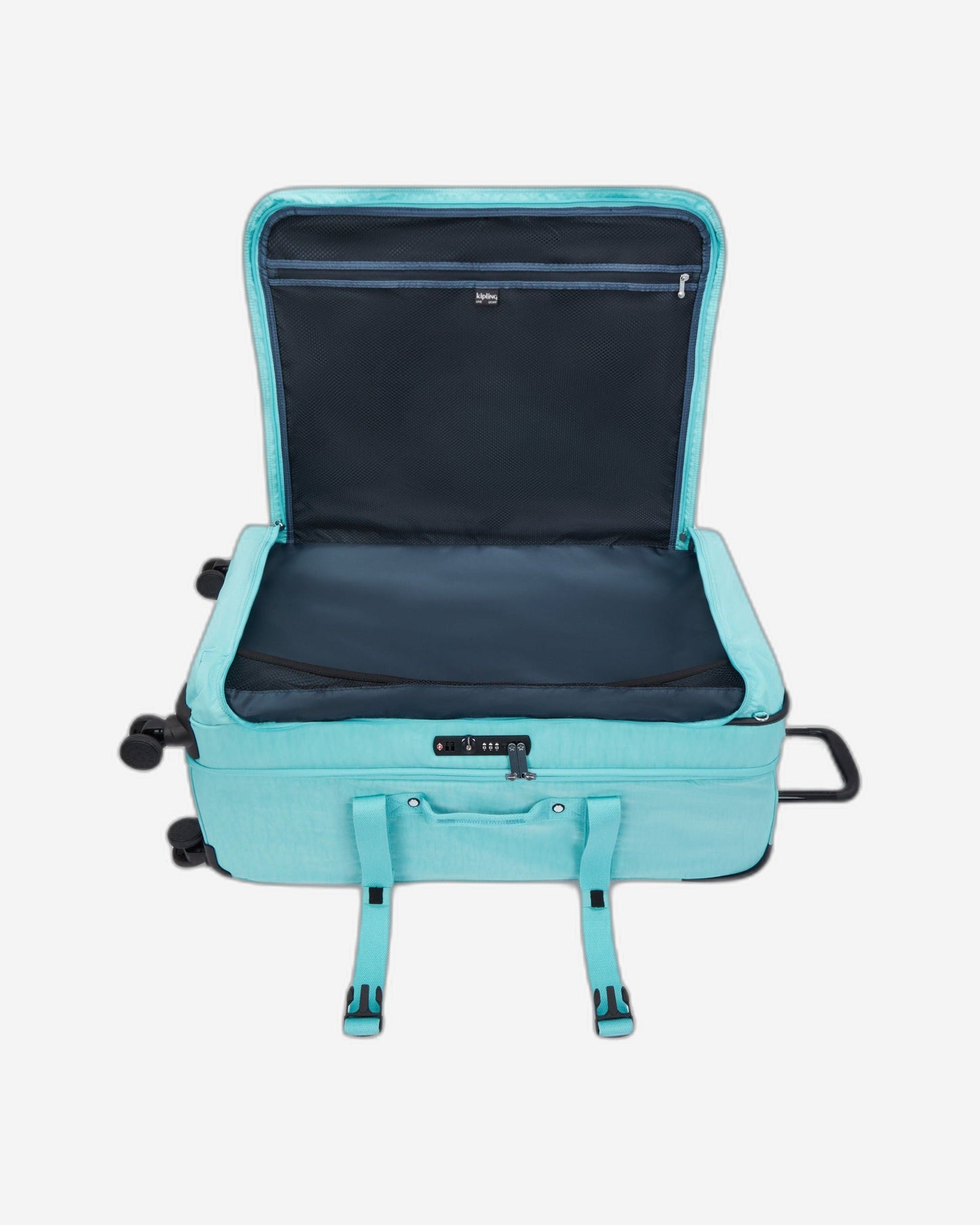 Kipling Spontaneous L Deepest Aqua حقيبة سفر بعجلات كبيرة C2I4193-T6E