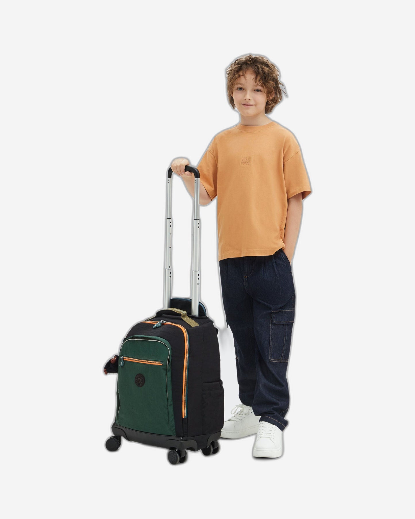 حقيبة ظهر Kipling New Zea Tree House Bl ذات العجلات الكبيرة I5246-8LB