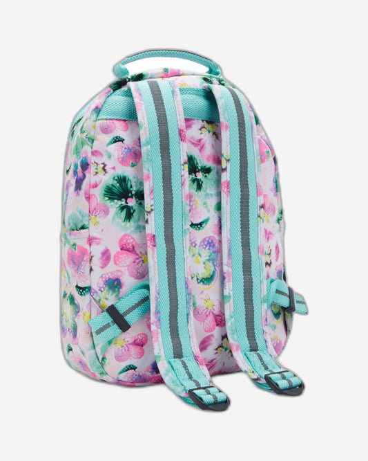 حقيبة ظهر صغيرة طراز Kipling Seoul S Aqua Blossom C2I5357-7EC
