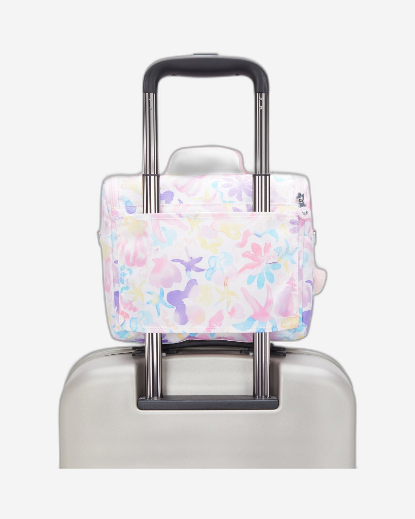 حقيبة غداء كبيرة من Kipling New Kichirou Aqua Sea مزودة بعربة I5749-4ES