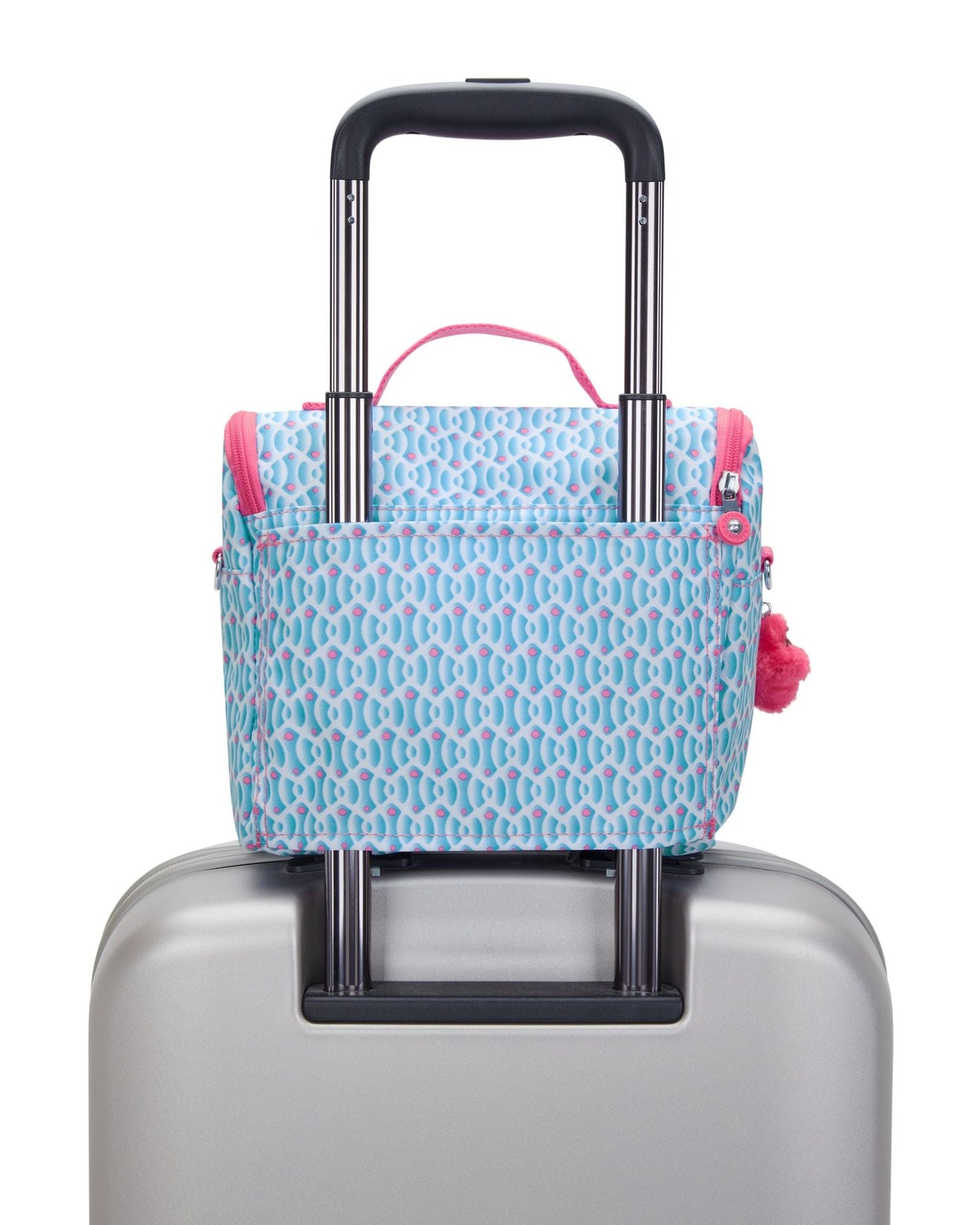 حقيبة غداء Kipling New Kichirou Dreamy Geo C كبيرة مع جراب عربة C2I5749-D1W
