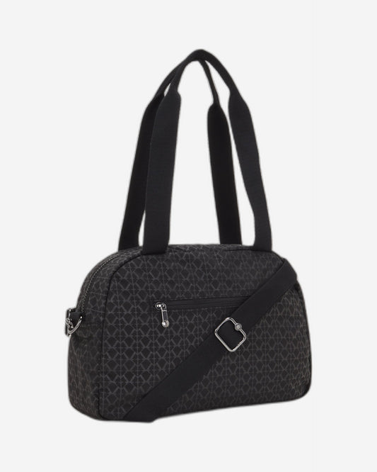 حقيبة كتف متوسطة Kipling Cool Defea Signature Emb (مع حزام كتف قابل للإزالة) I6017-K59
