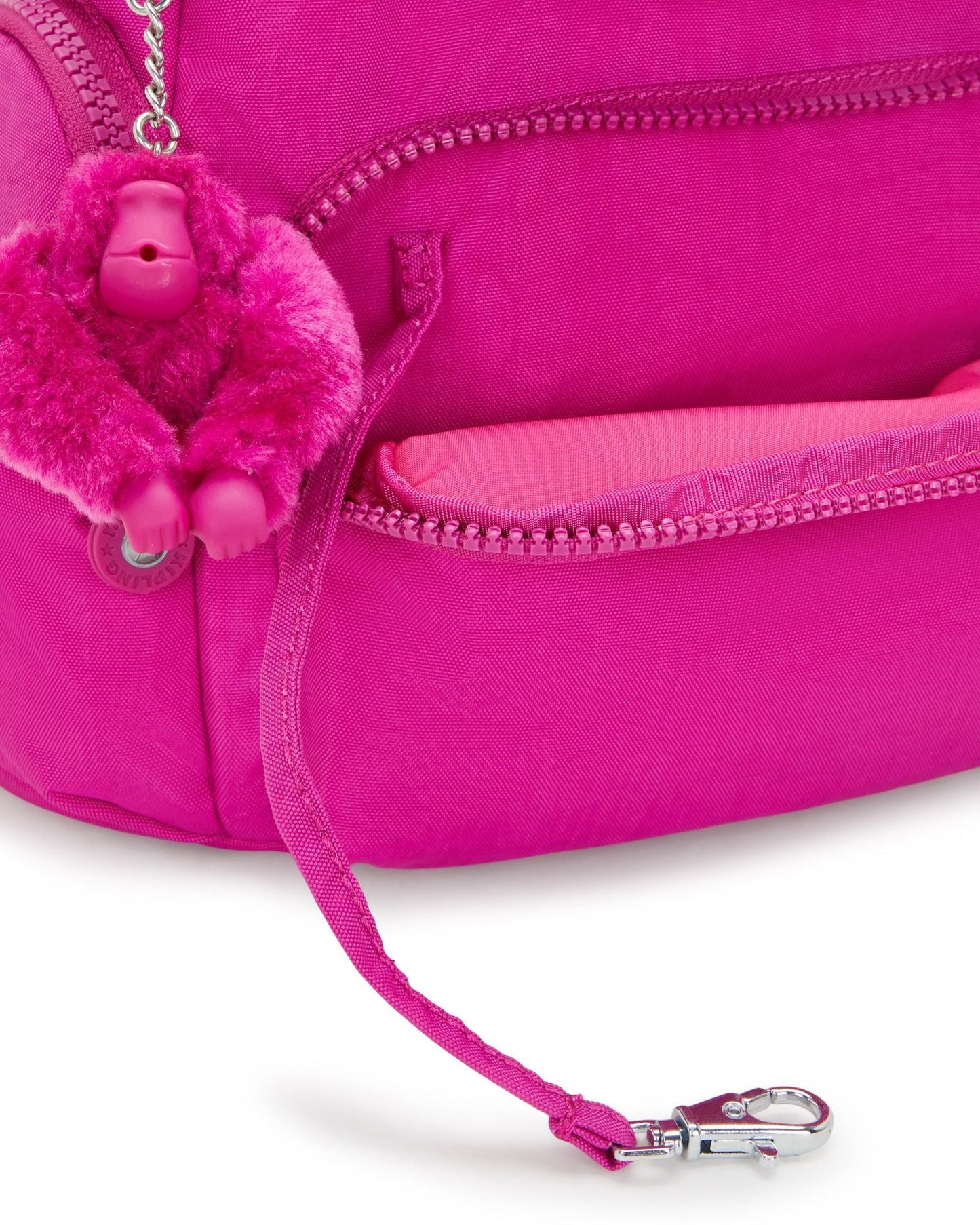 حقيبة ظهر صغيرة Kipling City Zip Mini Glowing Fuchsia I6046-3KU